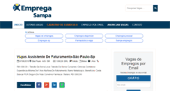 Desktop Screenshot of empregasampa.com